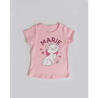 Blusa Bebê Estampa Marie Disney Rosa Claro