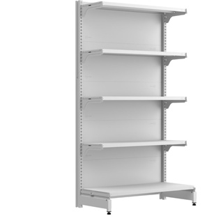 GONDOLA AMAPA FIT 40 INICIAL PAREDE 1,70X0,90X0,30/0,40 COM 5 BANDEJAS