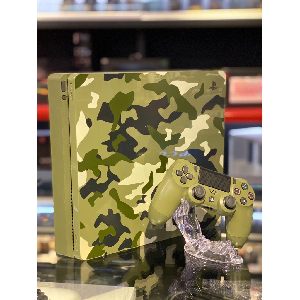 Console PS4 Slim 1TB Edição Limitada Call of Duty WWII Seminovo