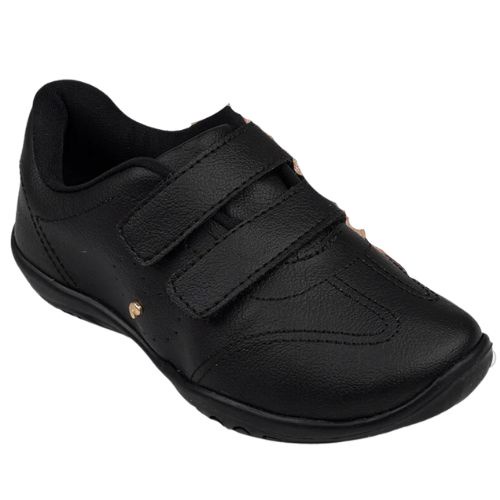 Tenis escolar best sale preto pampili