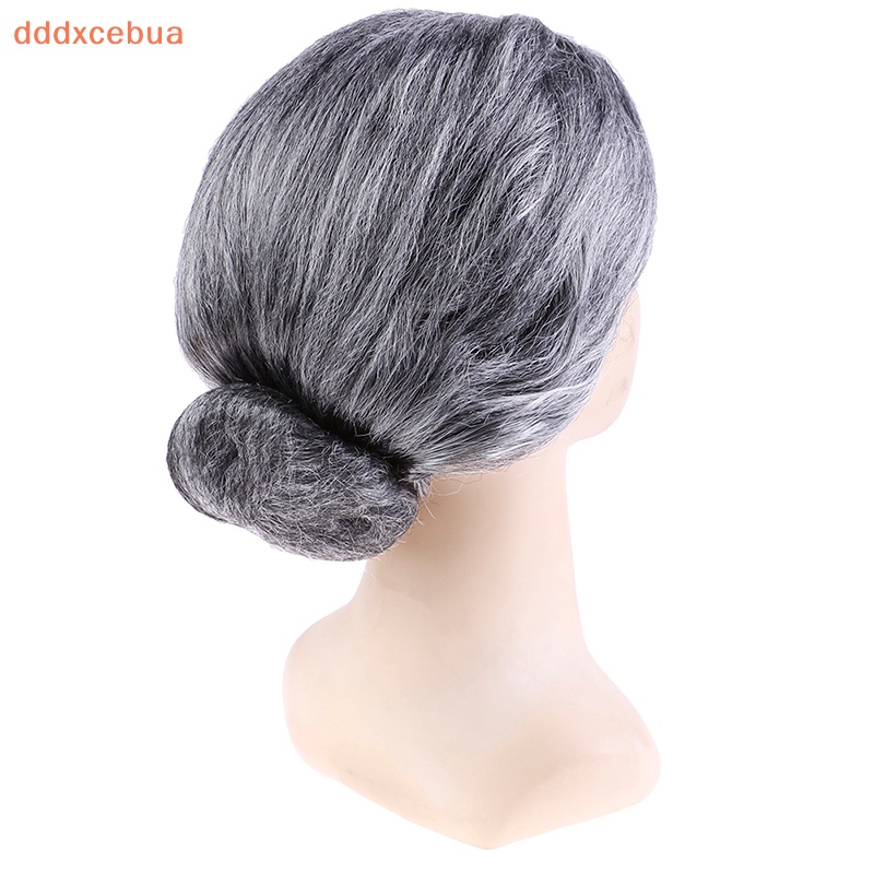 BORUIB Fake Hair Bun Trendy Stylish Retro Mulher Extensão De Cabelo  Sintética Resistente Ao Calor Fibra Natural Liso Noiva