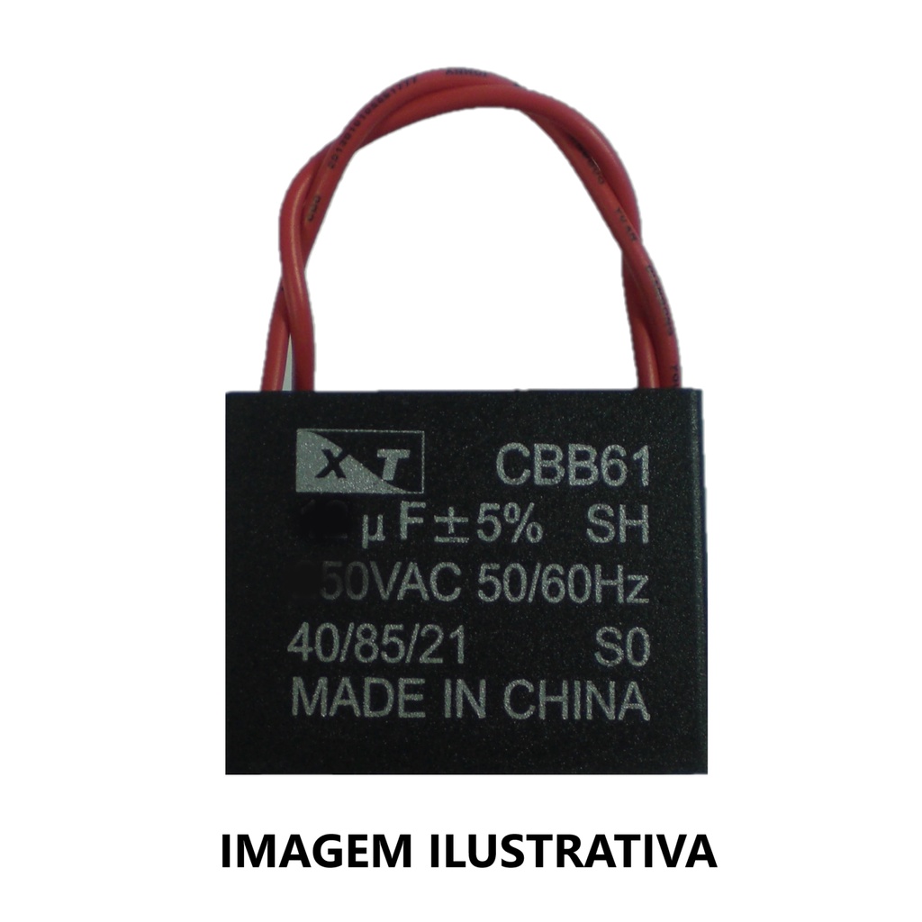 Capacitor Partida CBB61 9uf/450 V