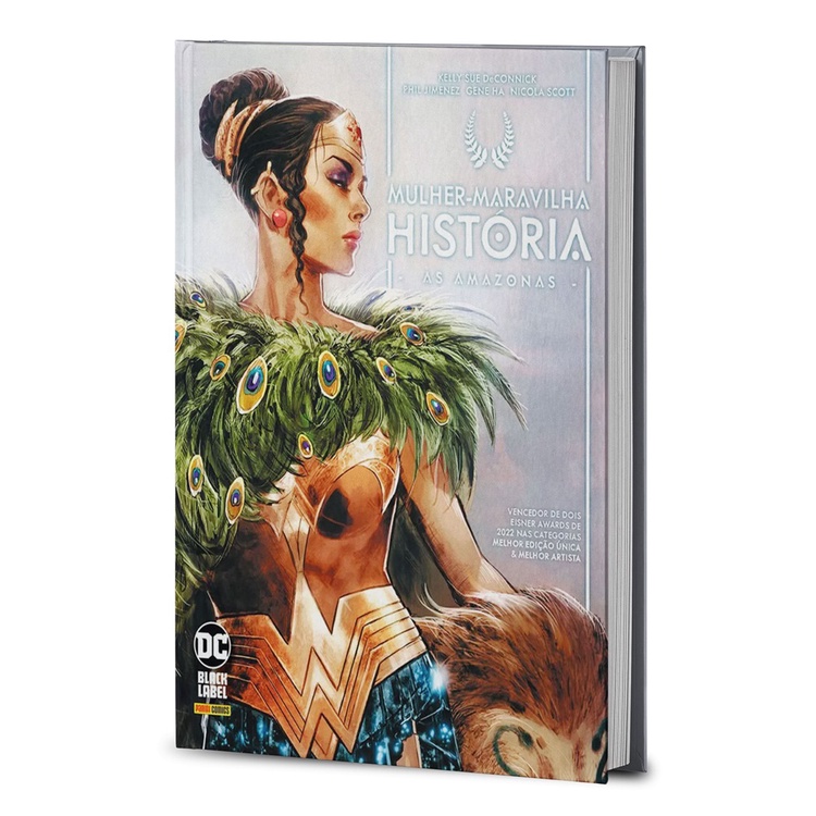Livro - Mulher-Maravilha - História: As Amazonas - Panini - Novo/Lacrado