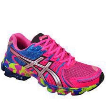 Asics gel best sale feminino colorido