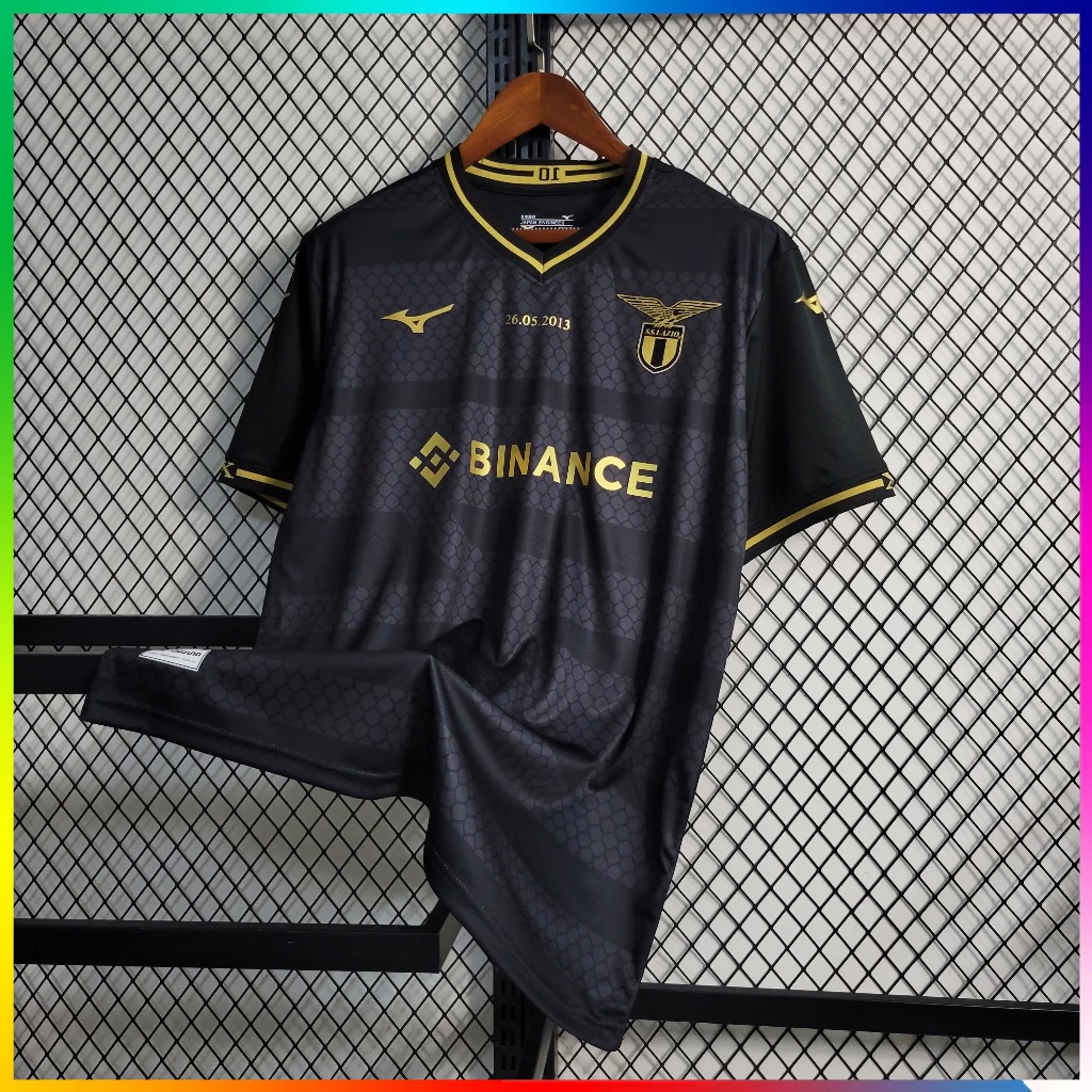 233/24 Lazio Edição 10o Aniversário Camisa De Futebol