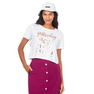Camiseta Feminina Yesterday Polo Wear Branco