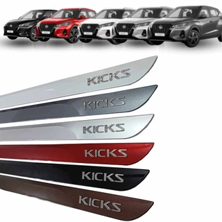 Jogo de Friso lateral Kicks 2021 2022 2024 Cores originais