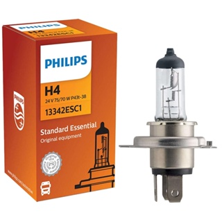 Lâmpada Halógena Standard 75/70w 24v H4 P43t-38 Farol