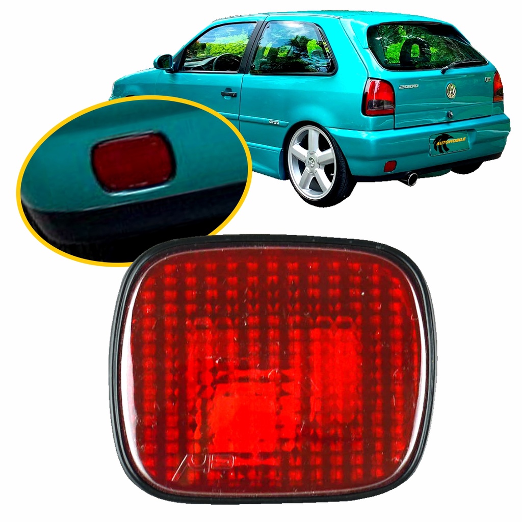Lanterna de Neblina do Para-choque Traseiro Gol G2 Bola | Shopee Brasil