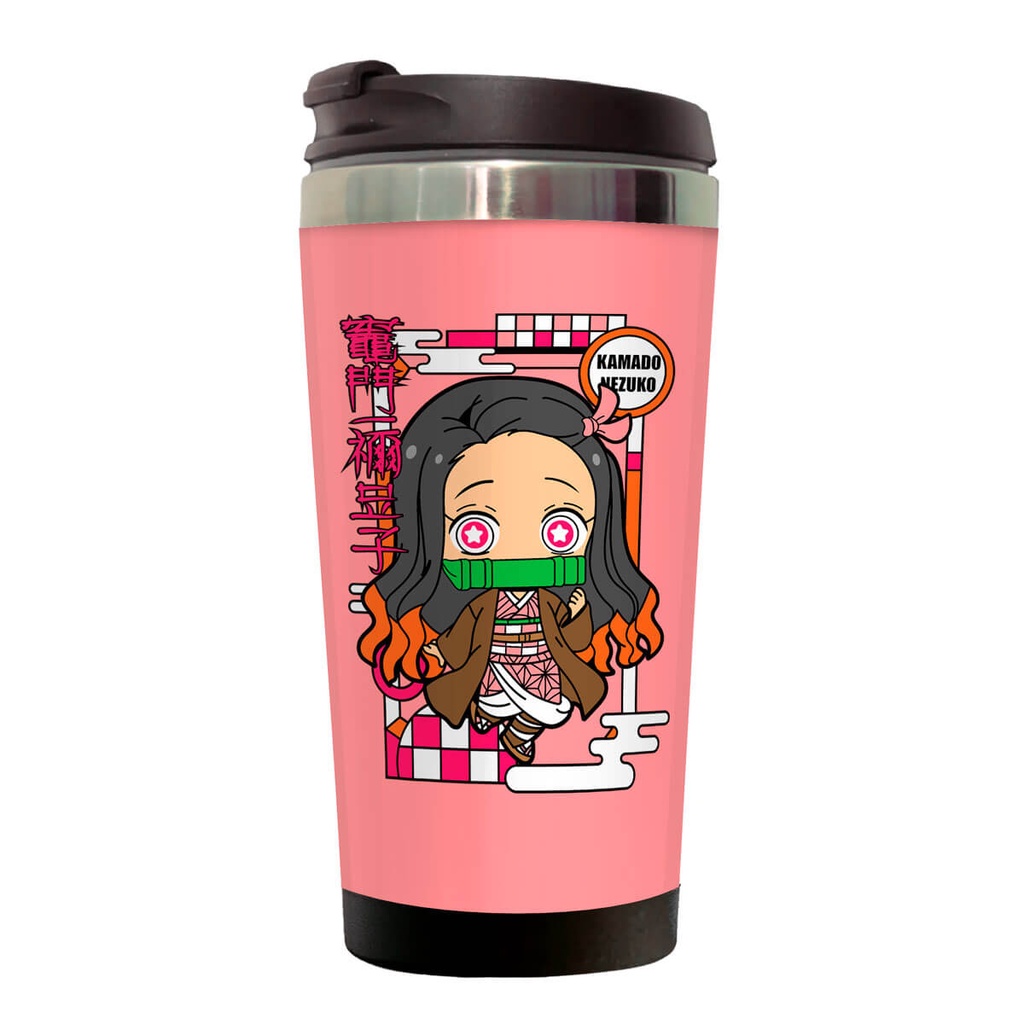 Copo Térmico 500ml inox Demon Slayer Nezuko