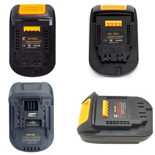 MIL18DL Adaptador Conversor De Bateria Para Milwaukee M & 18 De Íon-Lítio De 18V Converter Ferramentas Elétricas De Dewalt 18V 20V