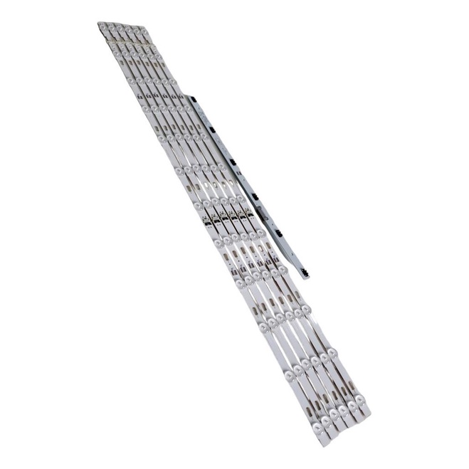 Kit 12 Barras Com 12 Leds Cada Interface Para Tv Un49mu6100g