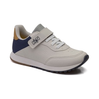 Tênis Infantil Masculino Casual Klin Walk Kids Branco