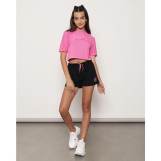 Short Juvenil Moletinho Preto