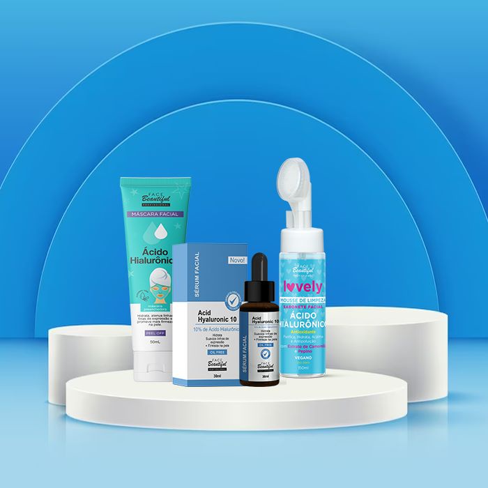 Kit Face Beautiful Skin Care e Cuidados Elimina Impurezas e