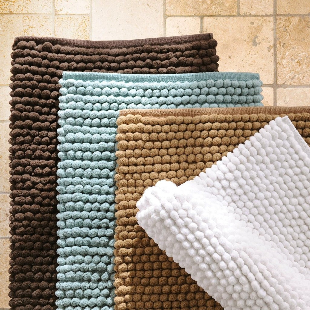 Kit Tapete Banheiro Antiderrapante 40cmX60cm Varias Cores