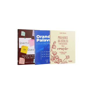 Kit 3 Livros - Oração da Meia-Noite