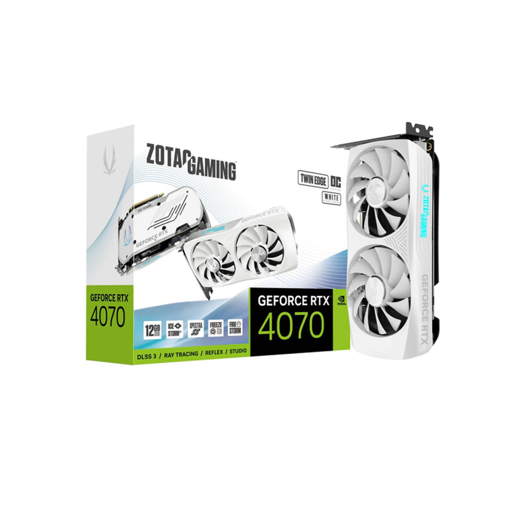 Placa De Vídeo Zotac Nvidia Geforce Twin Edge Oc White Edition Rtx