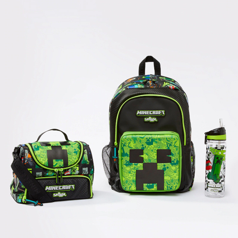 Austrália smiggle Minecraft mochila estudantes do ensino
