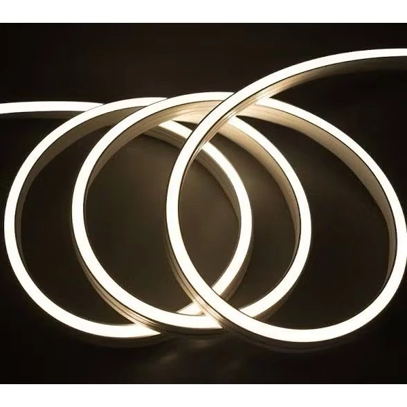 Mangueira Fita LED Neon Flex Branco Quente 3500K 110v/220V Metros — foto 3 de 5