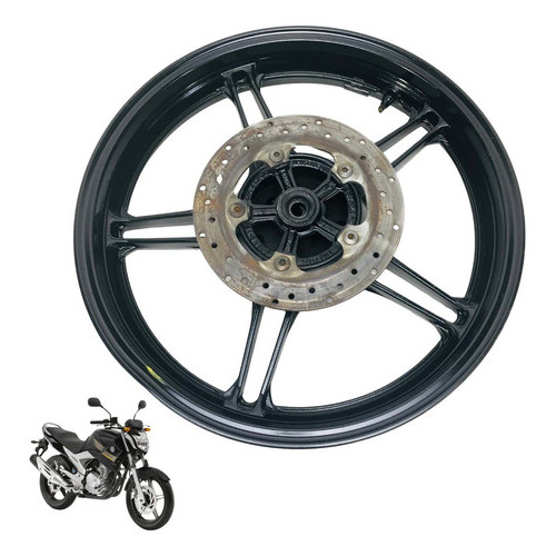 Roda Traseira Fazer 250 11/17 Original Yamaha Detalhe | Shopee Brasil