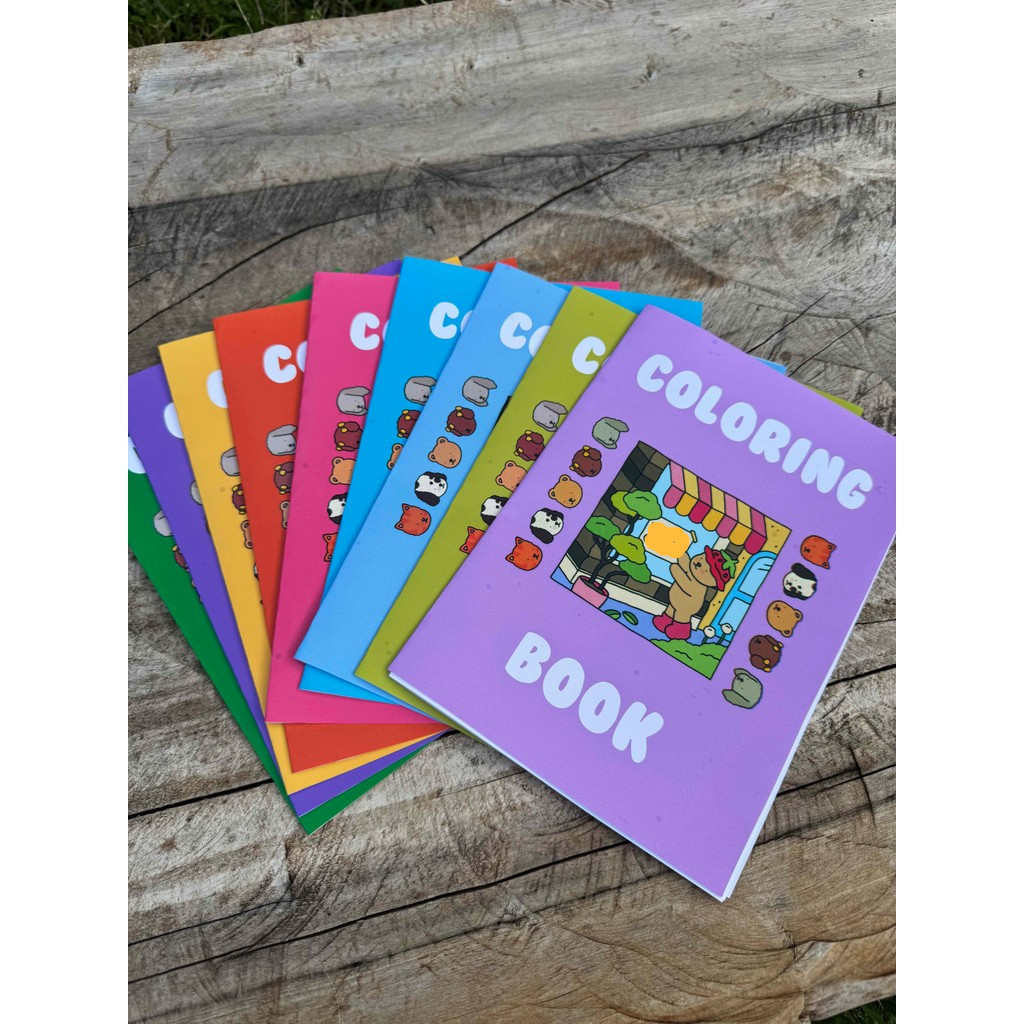 kit 40 livrinhos de colorir BOB URSINHO BOBI revista revistinha pintar livro GODS GOODS GOODIES GODIES