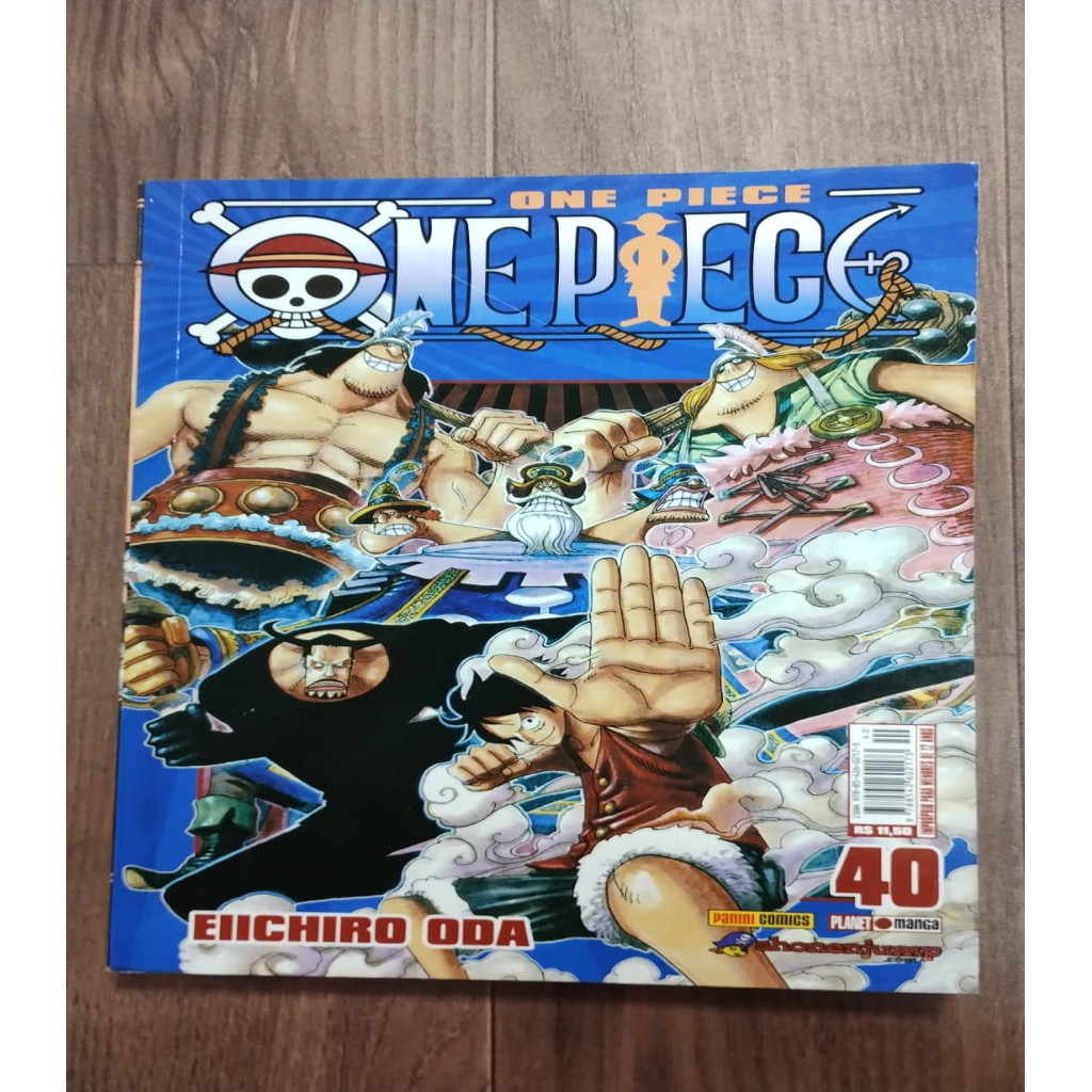 One Piece Vol 40 autor Eiichiro Oda | Shopee Brasil
