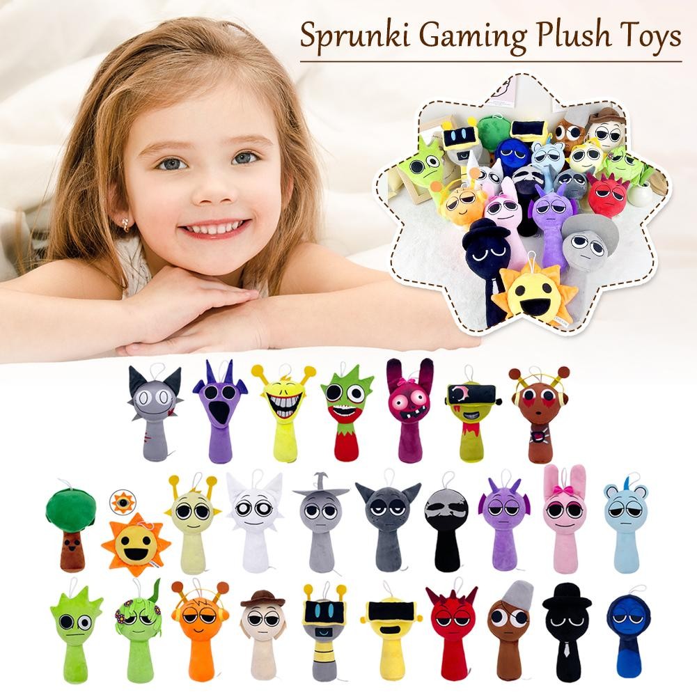 Sprunki Boneca Brinquedo De Pelúcia Incredibox Jogo Figura Presente ...