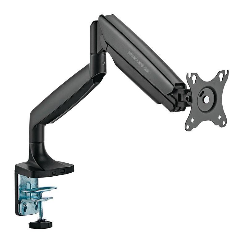 Suporte Articulado Para Monitor Zinnia Nimbo 350 Pro, 17 Pol. a 45 Pol., Preto, ZNO-NB350PRO-BL01