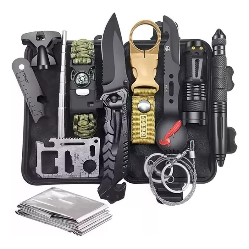Kit De Acampamento Aventura De Sobrevivência De Emergência