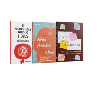 Kit 3 Livros - É Assim que Acaba, Com Seu Medos