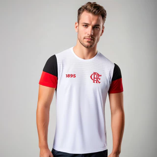 Camisa Flamengo 1895 Branca Masculina