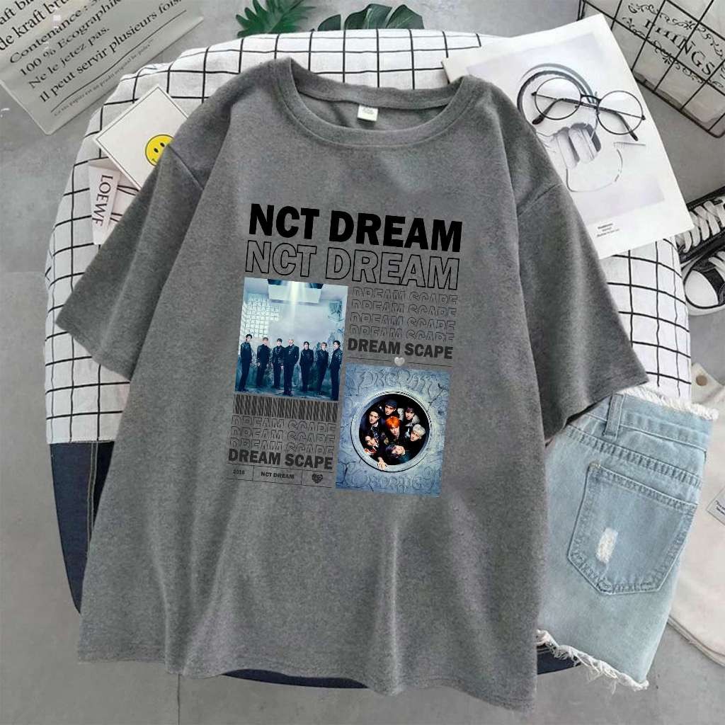 camisa Camiseta N C T Dream Scape Unissex Aesthetic fashion