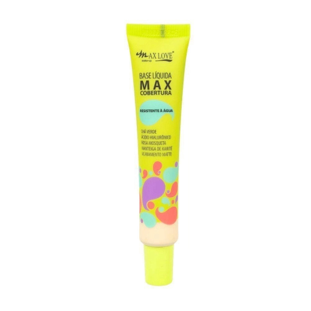 Base Líquida Max Cobertura Love Max Love 25g | Shopee Brasil