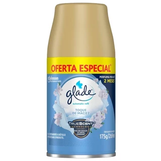 Purificador de Ar Glade Automatic Spray Toque de Maciez Refil 269ml em Oferta na Shopee
