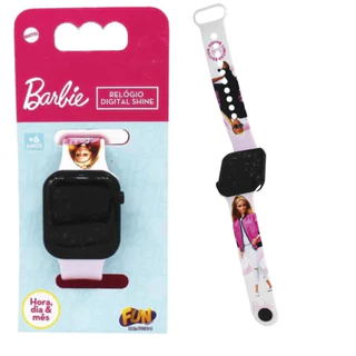 Fun Barbie Relogio Digital Shine F0190-8 - Fun