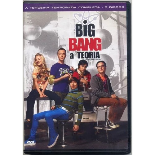 DVD Big Bang A Teoria - A Terceira Temporada editora | Shopee Brasil