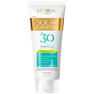 Protetor Solar Loreal Expertise Supreme FPS30 200ml em Oferta na Shopee