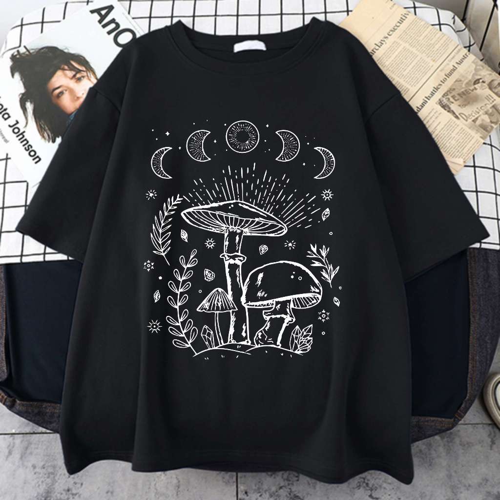 Camiseta Cogumelos Mushroom Magicos Mistico Esoterico De Qualidade Promoção 2025