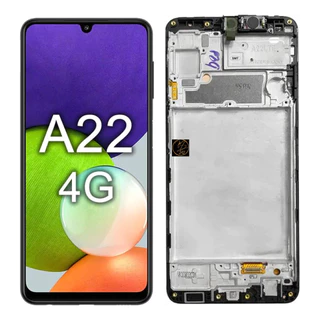 Display Frontal Tela Compativel Touch Compatível P/ A22 4g/a225 C/ Aro