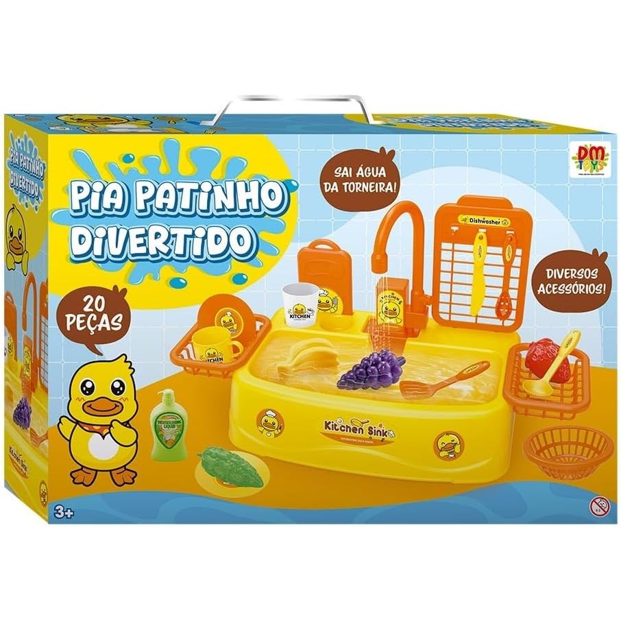 PIA PATINHO DIVERTIDO A PILHA - DM BRASIL | Shopee Brasil