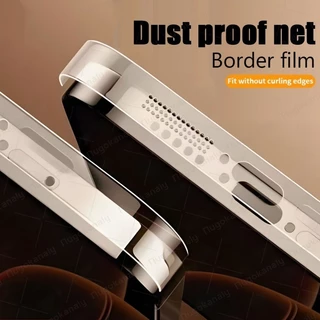 Para iPhone 16 Plus 15 Pro Max Filme De Proteção De Borda À Prova De Poeira