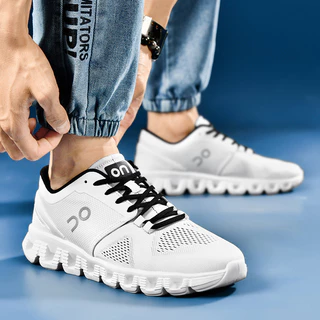 2024 Novo Estilo Calçados Esportivos Leves Respiráveis Tênis de Corrida Moda Masculina