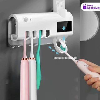 Aplicador De Pasta De Dente Inteligente Com Desinfetante UV