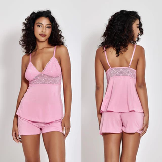 Pijama Feminino Baby Dool Langerie Feminino Baby Dool Feminino Roupa de Dormir Feminina em Oferta na Shopee