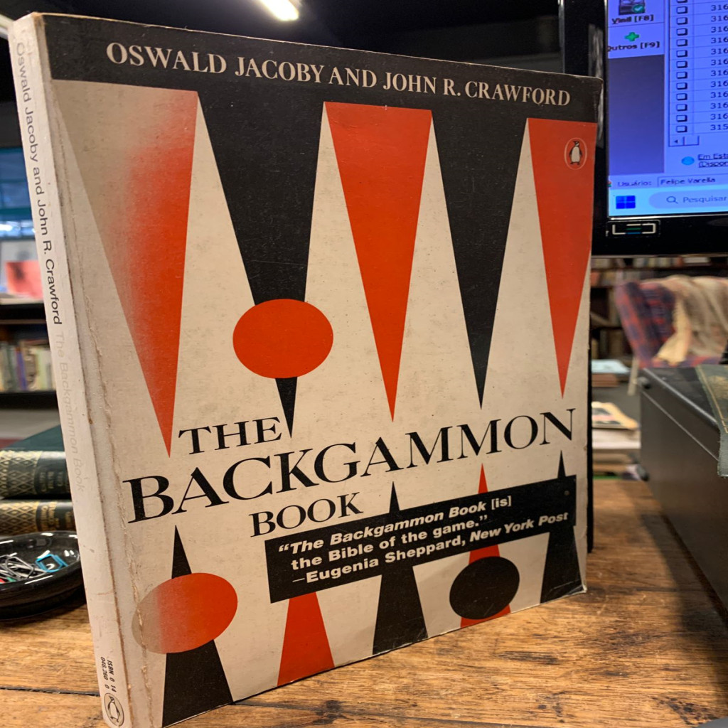 THE BACKGAMMON BOOK autor OSWALD JACOB AND JOHN R. CRAWFORD | Shopee Brasil