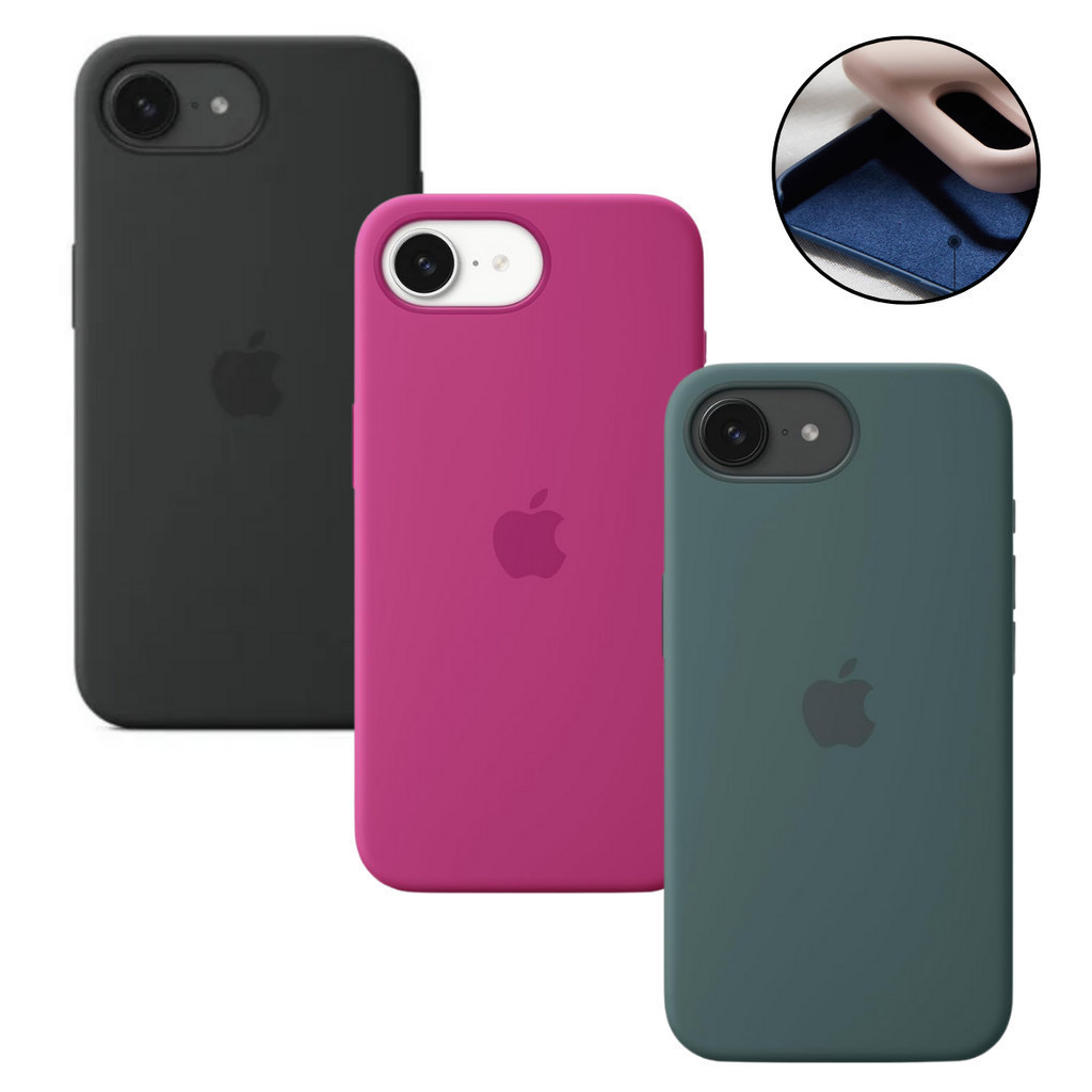 Capa Capinha Case Silicone Com Interior Aveludado Anti-Risco Para ...