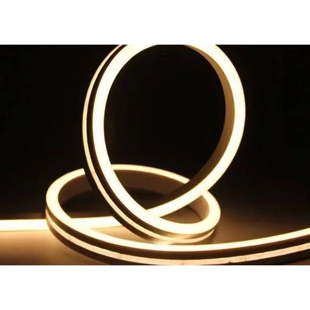 Mangueira Fita LED Neon Flex Branco Quente 3500K 110v/220V Metros — foto 2 de 5