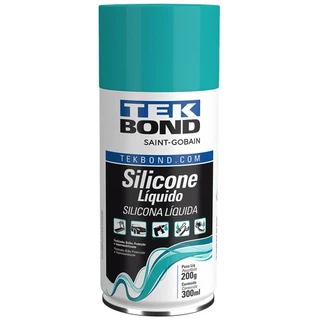 Silicone Líquido TekSpray Incolor 300ml 200g Tekbond TKS2521