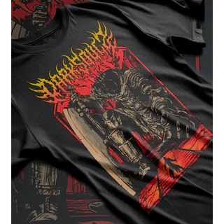 [Camiseta Premium em Algodão Puro]GXG Camiseta Basica Algodao Dark Souls Jogo Eletrônico RPG Ação Tee Unissex